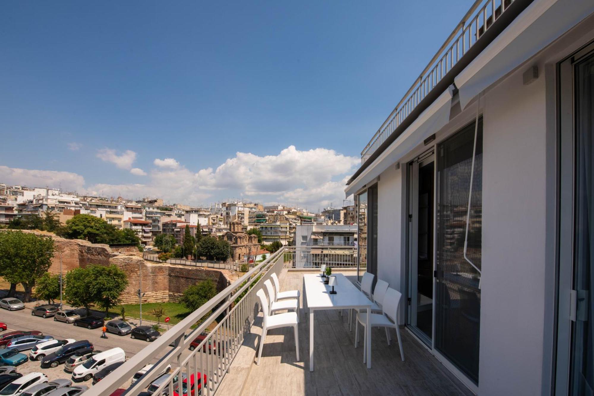Skia Luxury Living Above The Walls Thessaloníki Exteriör bild